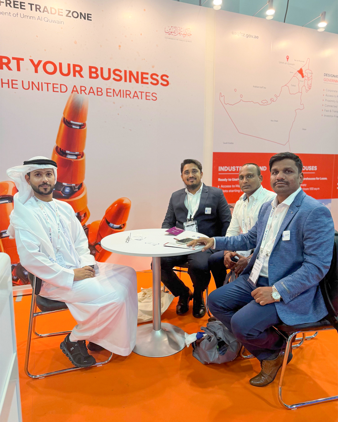 UAQ Free Trade Zone Participated in GITEX AI Asia 2026, Singapore